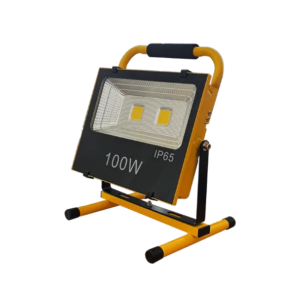 детальное изображение Прожектор светодиодный аккумуляторный с ручкой 100W/4200K 10000Lm 220V - FOTON LIGHTING 615763