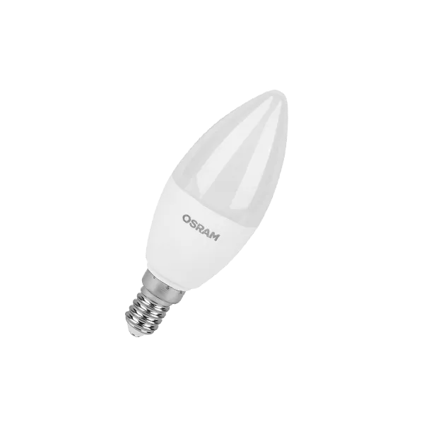 детальное изображение Лампа светодиодная LV 10SW/4000K (=75W) E14 LED Value 2Y Свеча OSRAM 4058075579187
