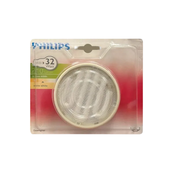 детальное изображение Лампа компактлюминесцентная 8W/2700K GX53 - PHILIPS 929689177101