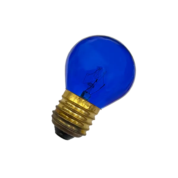 детальное изображение Лампа накаливания декоративная 10W/СИНИЙ E27 DECOR P45 CL FOTON LIGHTING 605917