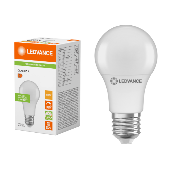 детальное изображение Лампа светодиодная 20W/2700K (=150W) DIM E27 PERFORMANCE CLASS Груша LEDVANCE 4099854044038