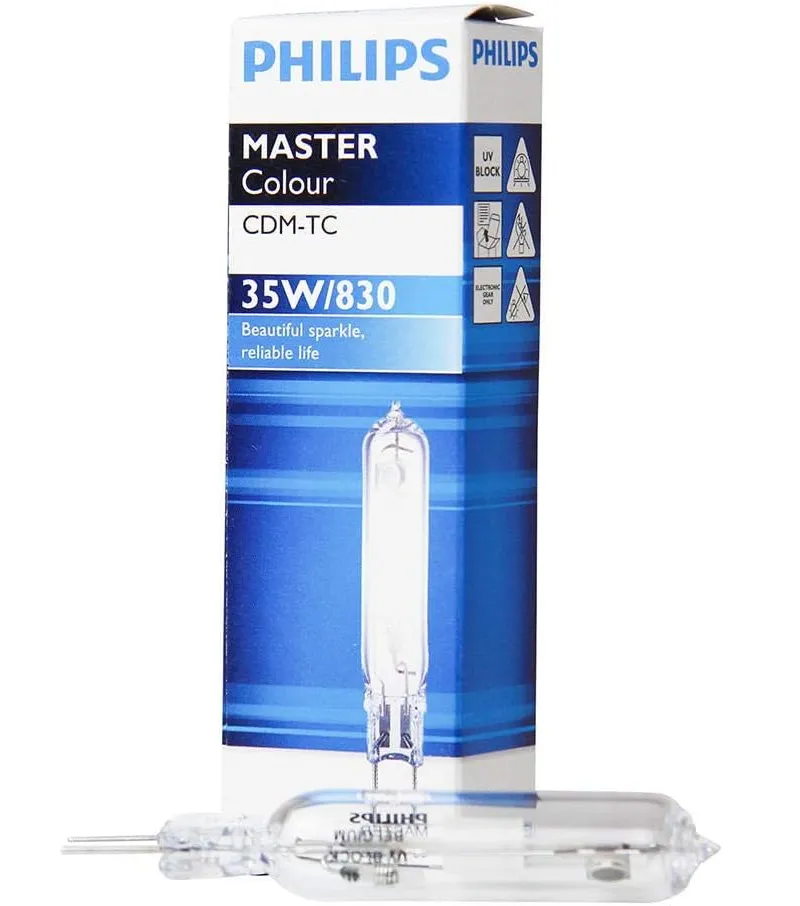 CDM-TC 35W/830 G8.5 d15x85 - Лампа металлогалогенная PHILIPS