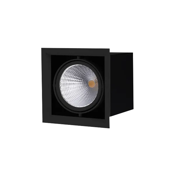 детальное изображение Светильник светодиодный карданный 1x30W 3000K 2400Lm Чёрный FL-LED Grille-111-1 FOTON LIGHTING 613158