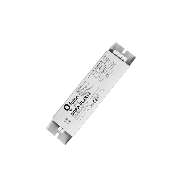 детальное изображение ЭПРА для люминесцентной лампы FL2х18W 180x40x30mm - FOTON LIGHTING 603999