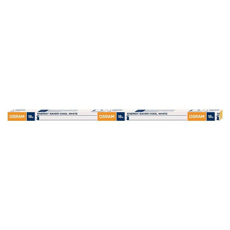 Лампа люминесцентная линейная L18/640 G13 T8 4000K 1200Lm d26x590mm OSRAM