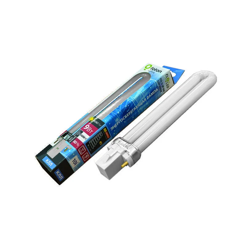 Лампа энергосберегающая КЛЛ 9W/6400K G23 ESL S-2P FOTON LIGHTING