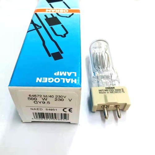 детальное изображение Лампа галогенная специальная 64672 230V 500W GY9.5 M/40 OSRAM 4008321098559
