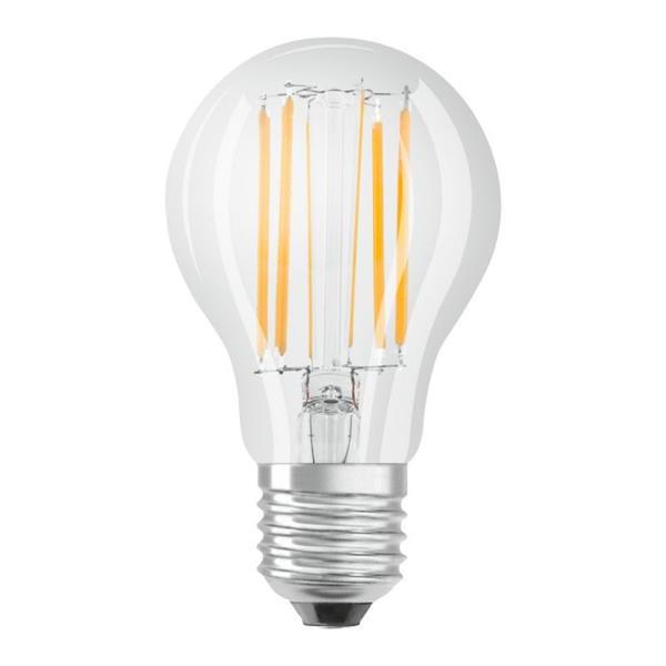 детальное изображение Лампа светодиодная филаментная 4W/4000K (=40W) E27 Прозрачная PARATHOM CL A FILAMENT OSRAM 4058075591714