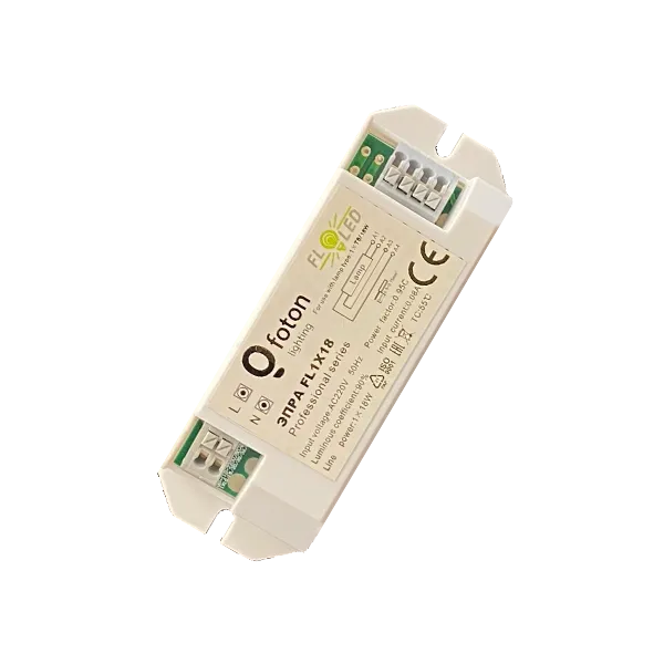 детальное изображение ЭПРА для люминесцентной лампы FL 1х18W 180x40x30mm - FOTON LIGHTING 603975