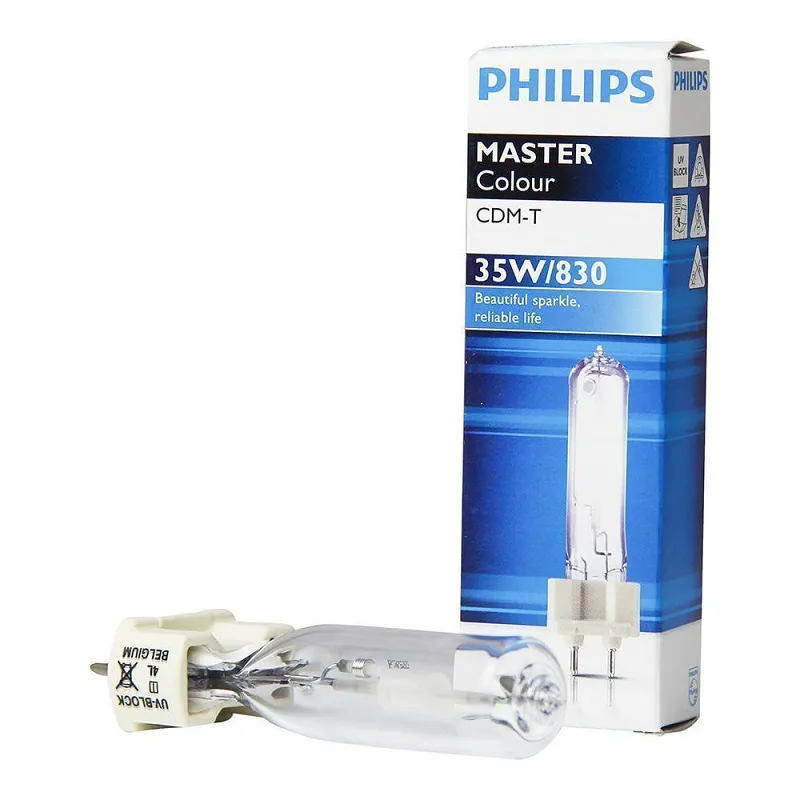 Лампа металлогалогенная CDM-T 35W/830 G12 d20x103 - PHILIPS